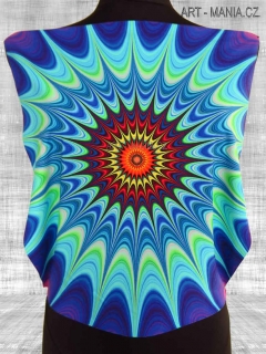 401009A PANEL DIGITÁLNÍ TISK Jednolícní úplet viskóza/elastan, velikost 38x47cm, gramáž 220g/m2