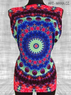 101003B PANEL DIGITÁLNÍ TISK Jednolícní úplet viskóza/elastan, velikost 38x65cm, gramáž 220g/m2